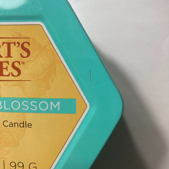 Burt's Bees Cotton Blossom 2 Wick Tin Soy Candle Set of 3 3.5oz DISCONTINUED - Picture 2 of 13